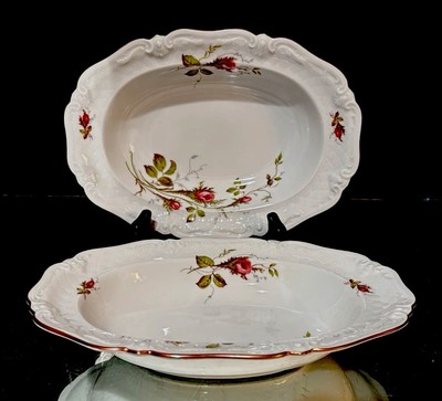 Royal Heidelberg Winterling Rosebrier..(1) Oval Vegetable..10.0  (2) Available