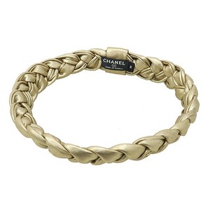 Chanel Gold Mini Logo Headband