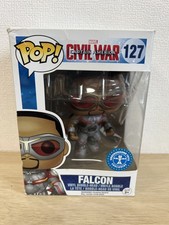 Funko Pop Marvel Civil War Falcon #127 Giocattoli Sotterranei Esclusivi