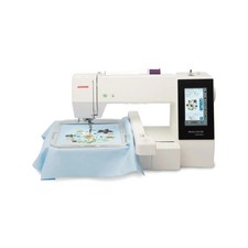 Janome Memory Craft 500E Limited Edition Embroidery Machine White