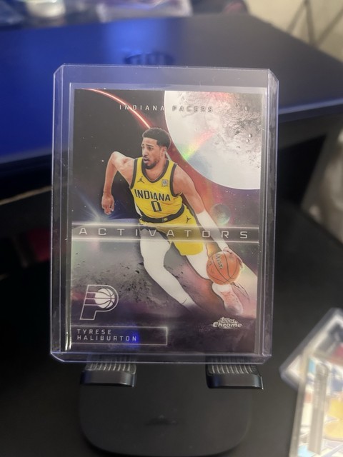 Topps Chrome 2023-24 Tyrese Haliburton Activators AC-5 Refractor Pacers