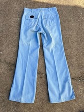 Vintage 70 s 80s Levi s Bellbottom Flare Light Denim Jeans Size 30x31 Hippy Mod