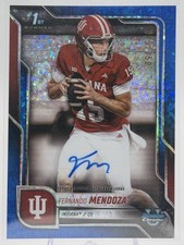 Fernando Mendoza - /150 - 1st (RC) - On Card Auto - 2025 Bowman Chrome
