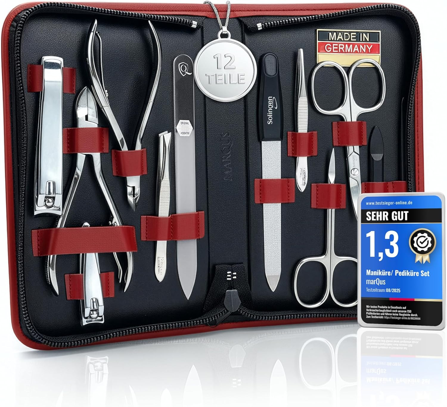 Offerta Set Manicure Solingen 12 Pezzi: Addio Unghie Rovinate!