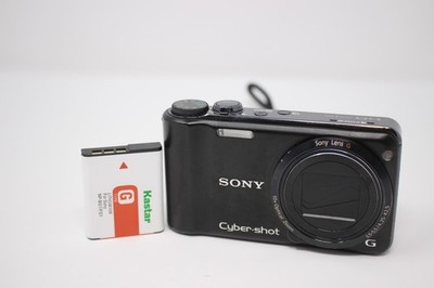 Sony Cyber-shot DSC-HX5 Digital Camera 10.20MP 10x Optical Zoom Black w/Batt
