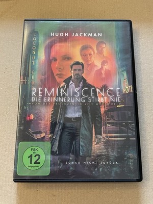 DVD - Reminiscence - High Jackman - Rebecca Ferguson - Thandie Newton