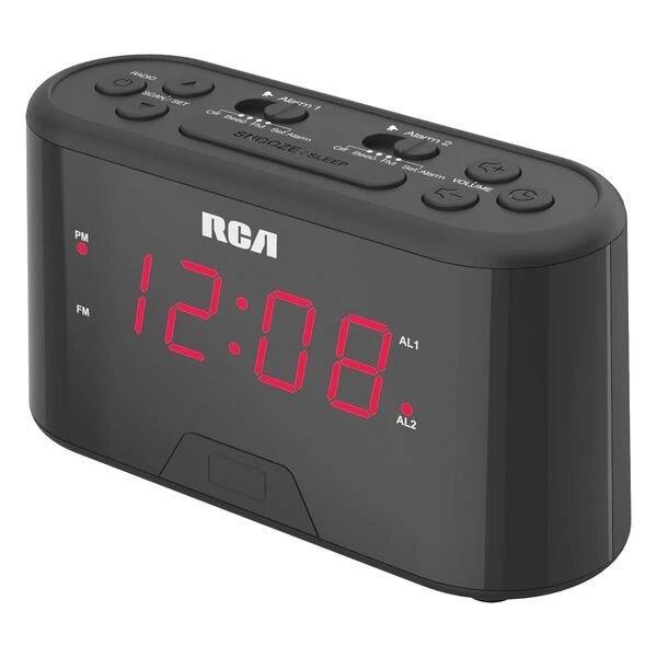 RCA RC 551 Digital FM Radio Alarm Clock Large Display with Battery Backup photo RCA RC 551 Digital FM Radio Alarm Clock Large Display with Battery Backup featured image