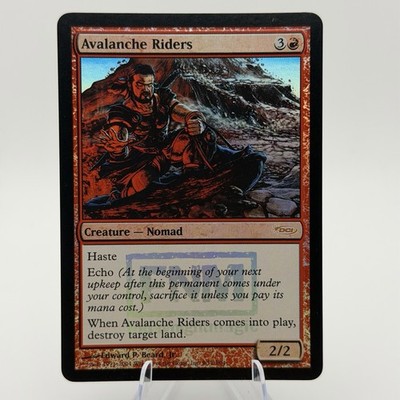 Magic The Gathering MTG: Avalanche Riders - FNM Promos *FOIL* (Lightly Played)