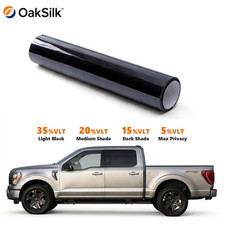 2-Ply 40"x100' FT Window Tint Film Roll Choose Shade 5 15 20 35 VLT OakSilk