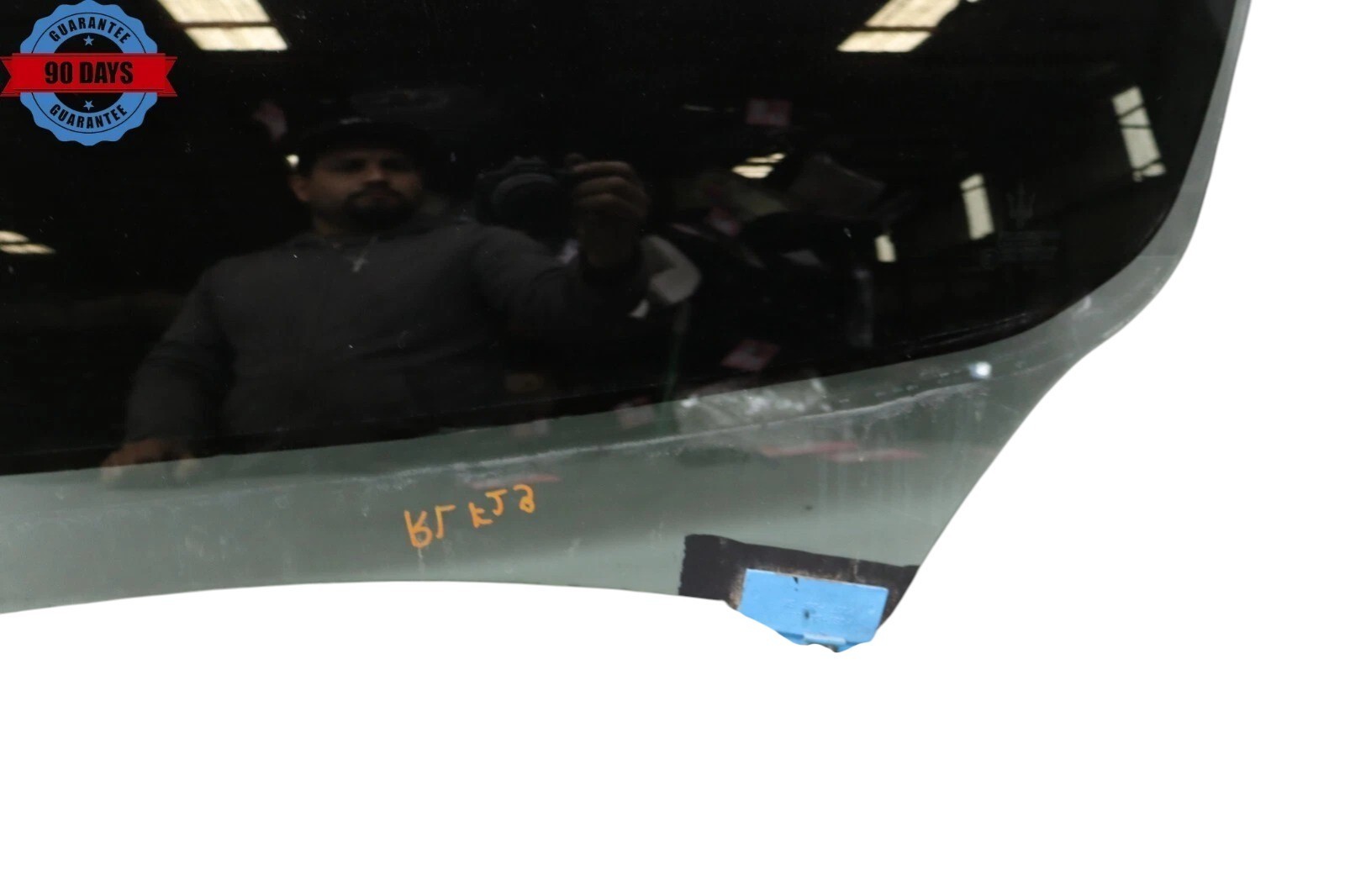 03-13 Maserati Quattroporte M139 Rear Left Side Door Window Glass 83744800 OEM
