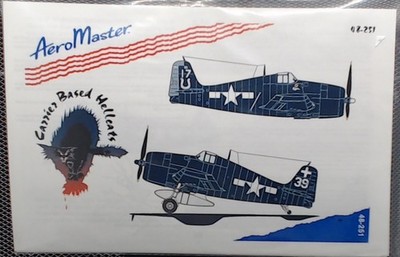 AERO MASTER - 48-251 - CARRIER BASED HELLCATS - GRUMMAN F6F HELLCAT