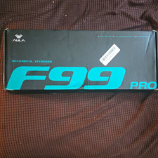 AULA F99 PRO Mechanical Keyboard White Hot-Swappable Wireless/Wired English