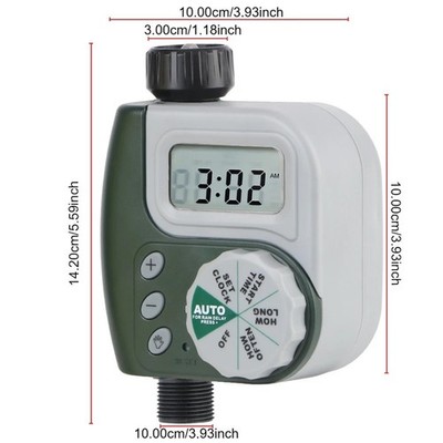 Programmierbare Outdoor Wasseruhr mit ABS Gehäuse und LCD Status Bildschirm