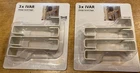 Ikea IVAR 6  (six) hooks for side unit White 2 x 3 pack NEW 101.976.71