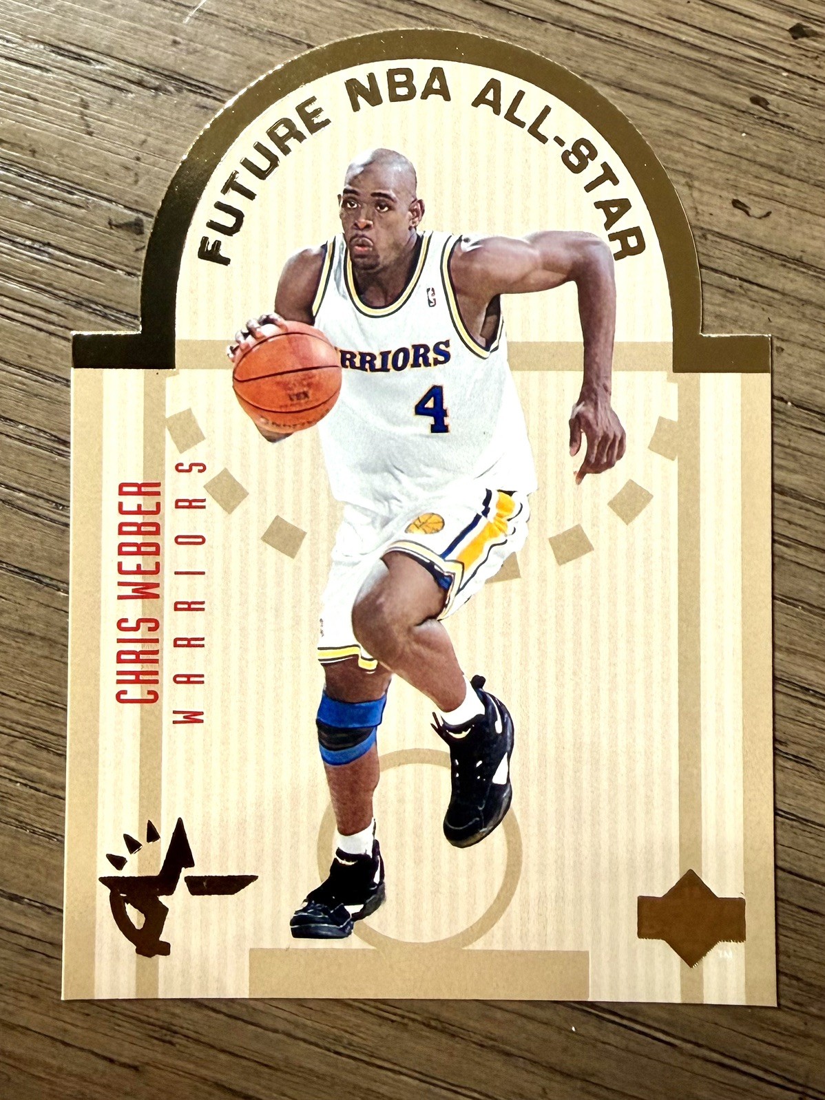 1993-94 Upper Deck Special Edition Die-Cut All-Stars Chris Webber #W5 Rookie RC