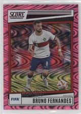 2022-23 Panini Score FIFA Retail Pink Swirl /45 Bruno Fernandes #136 6l7