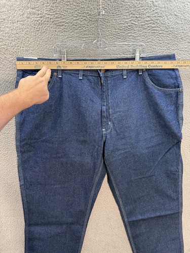 Key Denim Latzhose Jeans Herren 48x30 blau Traditional Fit Workwear Hammerschlaufe - Bild 3 von 13