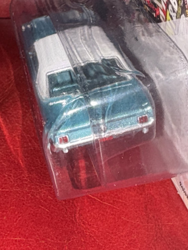 Johnny Lightning 1966 Ford Mustang Muscle Cars USA Hot Rod Türkis & Weiß - Bild 6 von 9