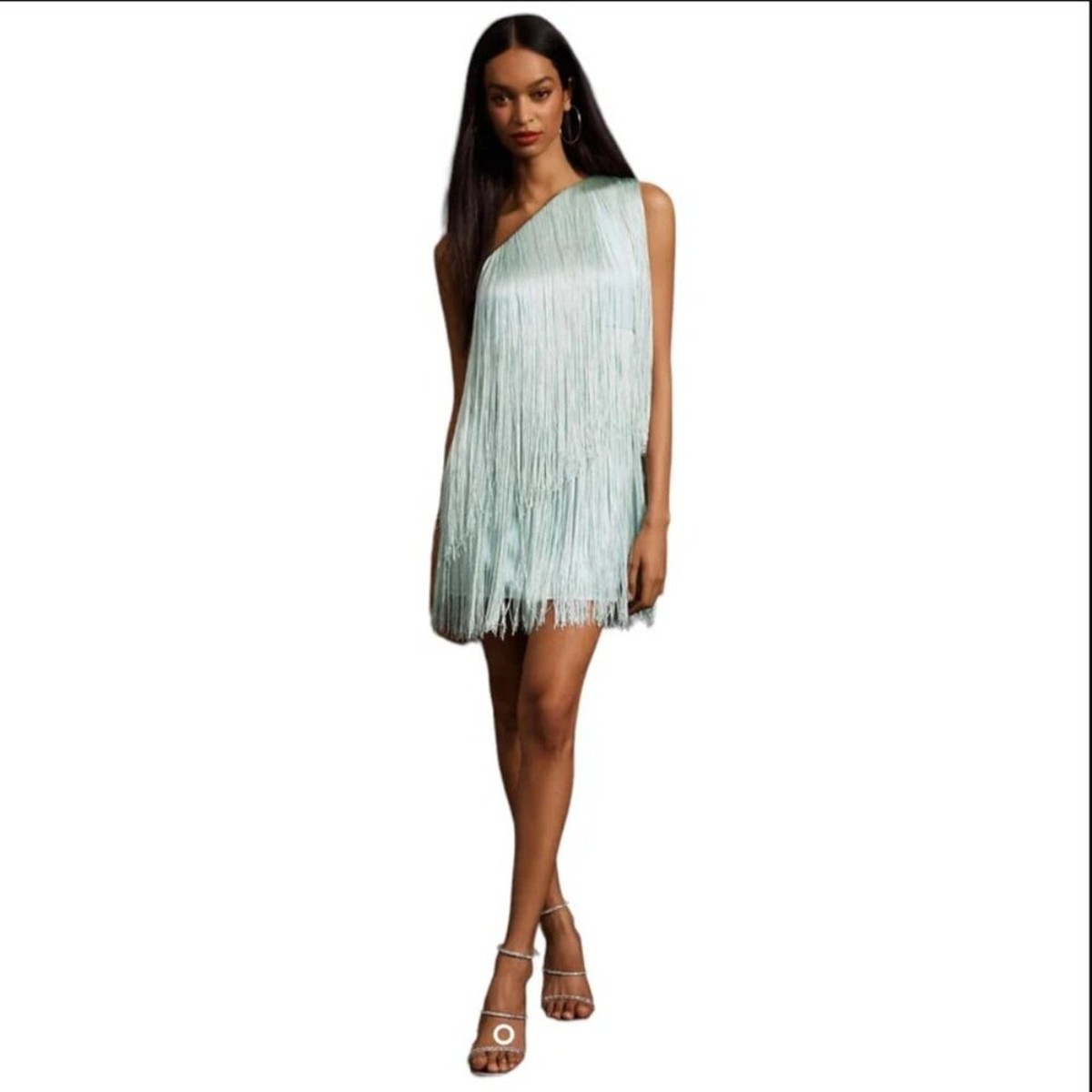 hutch one shoulder pleated dress Hutch One-Shoulder Pleated Mini Dress