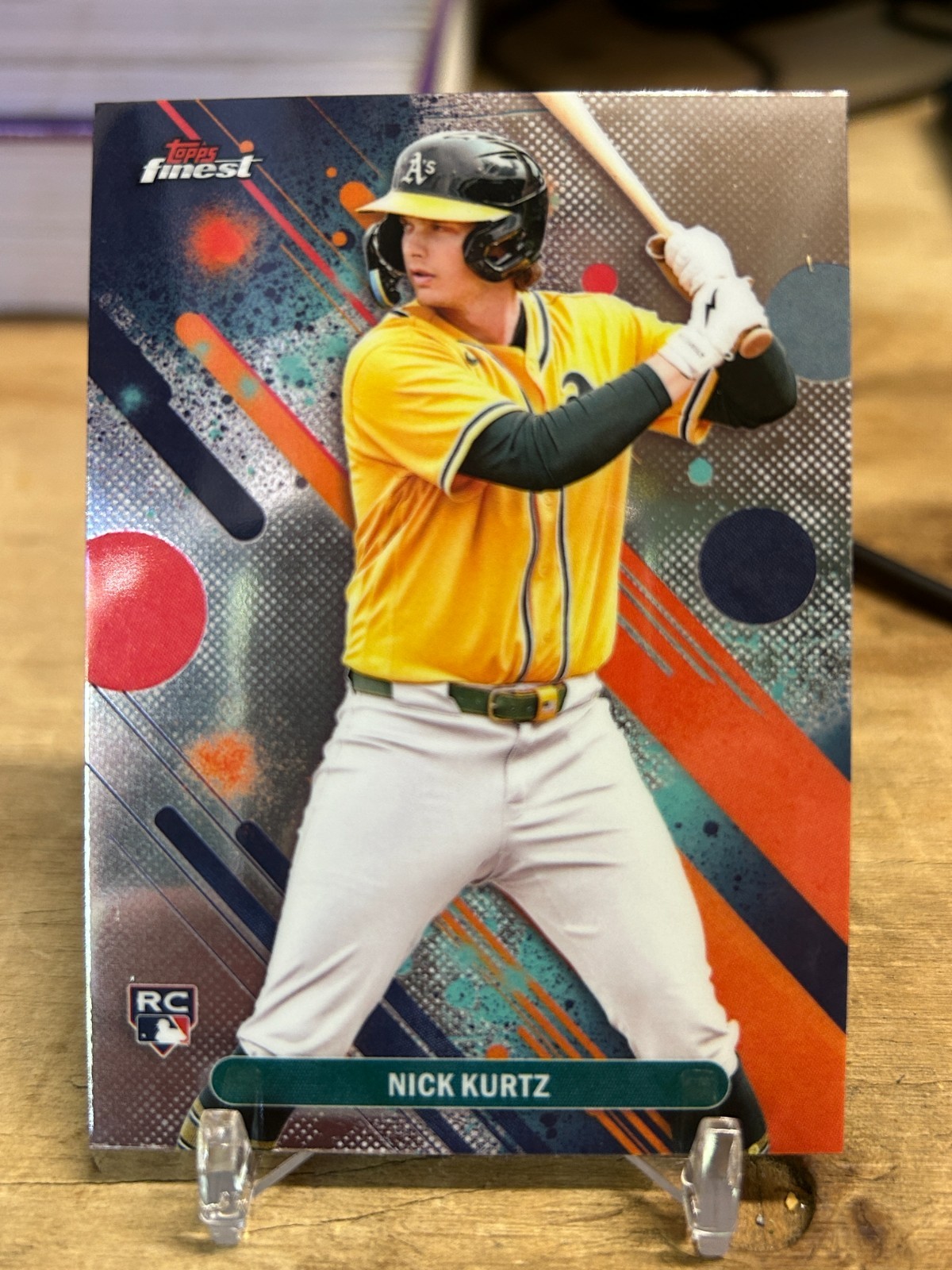 2025 Topps Finest - Common Nick Kurtz #10 (Rookie Card)