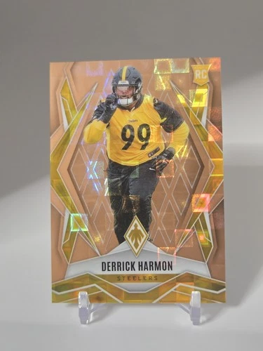 2025 Panini Phoenix Derrick Harmon Bronze Pandora Prizm #/125