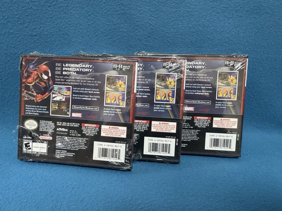 Ultimate Spider-Man Nintendo DS 2005 Brand New Sealed - Image 4 of 4