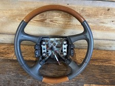 2002 Cadillac Escalade Esv Ext Woodgrain Factory Steering Wheel Oem Gm 2002 Cadillac Escalade Esv Ext Woodgrain Factory Steering Wheel Oem Gm