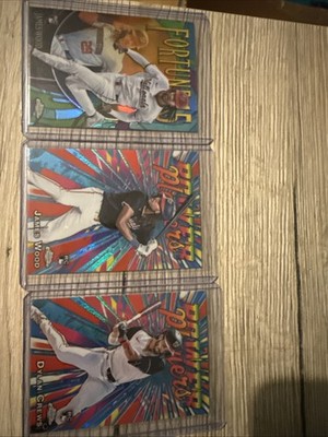 Topps Chrome MLB 2025 Nationals Rookie Insert Lot Of 3 Cards