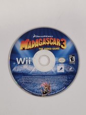 Madagascar 3: The Video Game (Nintendo Wii) Disc Only