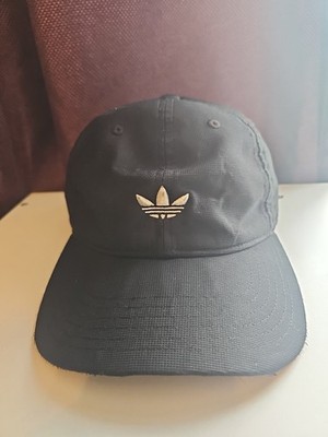Adidas Black Lightweight Cap Hat Die Marke Mit Den 3 Streifen Duetsch German 