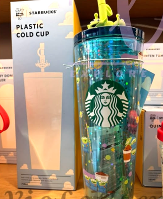 Starbucks Korea TOY STORY COLDCUP 710 ml + Alien Spinning Straw | eBay