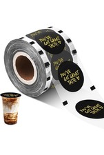 MXBAOHENG 3000pcs Bubble Tea Sealing Film Cup Sealer Film for PP Plastic Cup