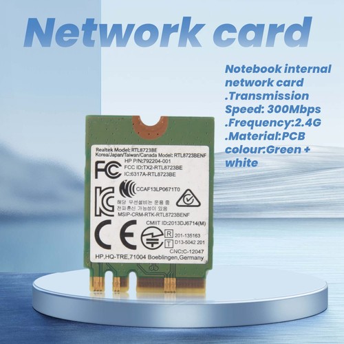 Adaptateur Sans Fil pour Carte WiFi Realtek RTL8723BE 802.11N Carte Bluetoo3704 - Afbeelding 5 van 7