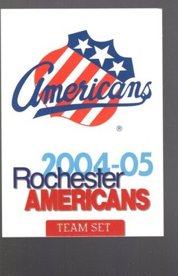 B7387- 2004-05 Rochester Americans Eishockeykarten - You Pick - NM-MT