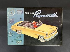 1953 Plymouth Cranbrook Cambridge - Sales Brochure Sales Catalog 1953 Plymouth Cranbrook Cambridge - Sales Brochure Sales Catalog