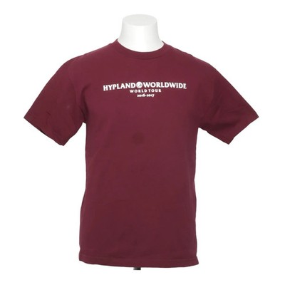 Hypland Worldwide, T-shirt, Größe: M, Rot, Print, Herren #9rV