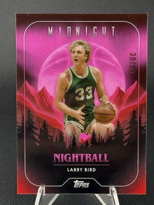 2924 Topps Midnight Larry Bird Night all /99