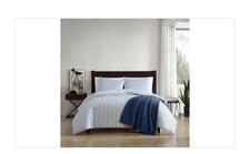 Image of Eddie Bauer Ticking Stripe Duvet Cover Set