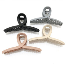 4.3 Inch Hair Claw Clips Large No Slip Big Matte Jaw Butterfly Clip for Thin Fin