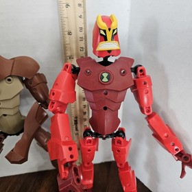 Lego Ben 10 Bionicle Figure Lot SWAMPFIRE 8410 HUMUNGOUSAUR 8517 JET RAY 8518