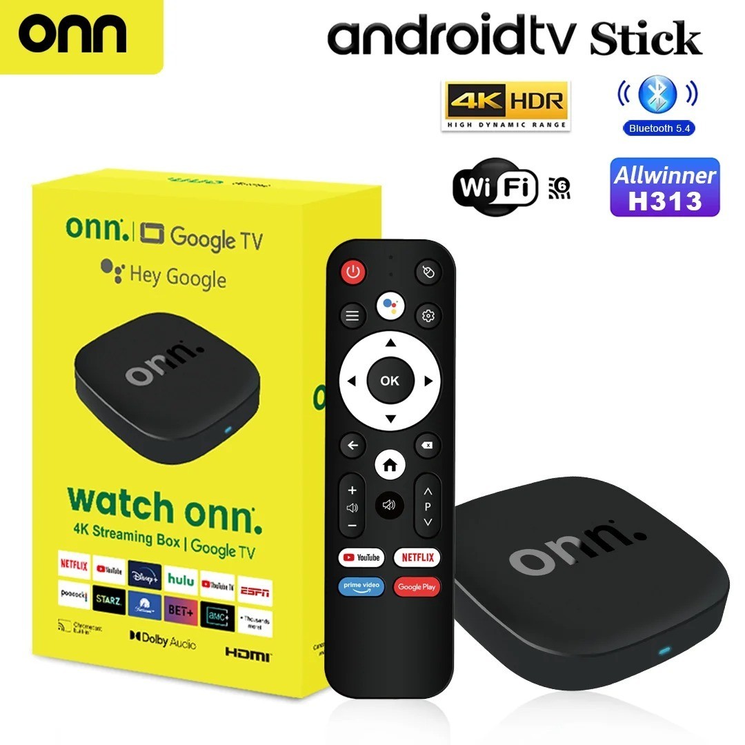 4K Android 13 TV Box Quad Core 8GB 128GB 5G WiFi Voice Remote Media Player