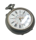 Roskopf Patent Legitimo Manual Wind Pocket Watch 40mm
