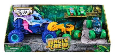 Monster Jam Jungle Crew Monster Truck Diecast 5 Pack