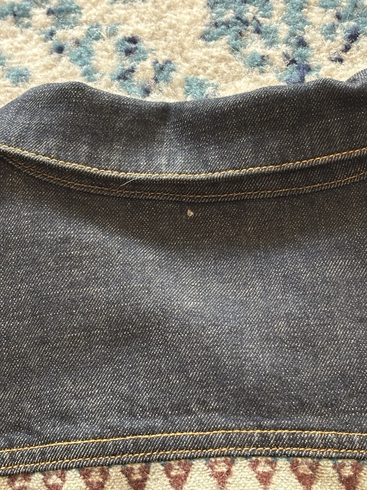 Pendleton Men’s Denim Jacket With Southwestern Az… - image 13