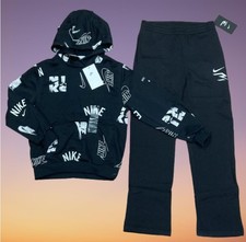 Nike Youth Set Boy's Hoodie PANTS Tracksuit 2pc Size 10/12 M New