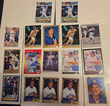 TINO MARTINEZ ~17 Card lot w/ Multiple ROOKIE CARDS ~ 1990 Mariners ~ Yankees RC