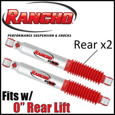 Rancho Rs9000xl Rear Shock Absorbers Pair Fit 1994-2001 Dodge Ram 1500 W0 Lift