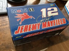 2000 Jeremy Mayfield 12 Mobil 1 1/24 Revell NASCAR Diecast w/display