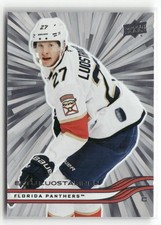 2025-26 Upper Deck Series 1 - Eetu Luostarinen #70 Silver Outburst