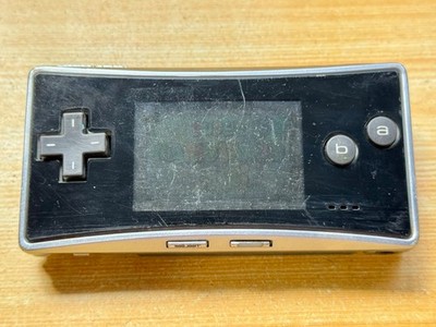 Nintendo Gameboy Micro OXY-001 Onyx Black Handheld System Console GBM